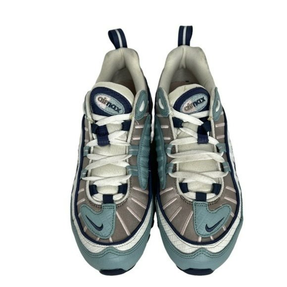 Nike Air Max 98 Premium Ocean Blue CK0832 Running Athletic Shoes Size 8.5 - Picture 16 of 16